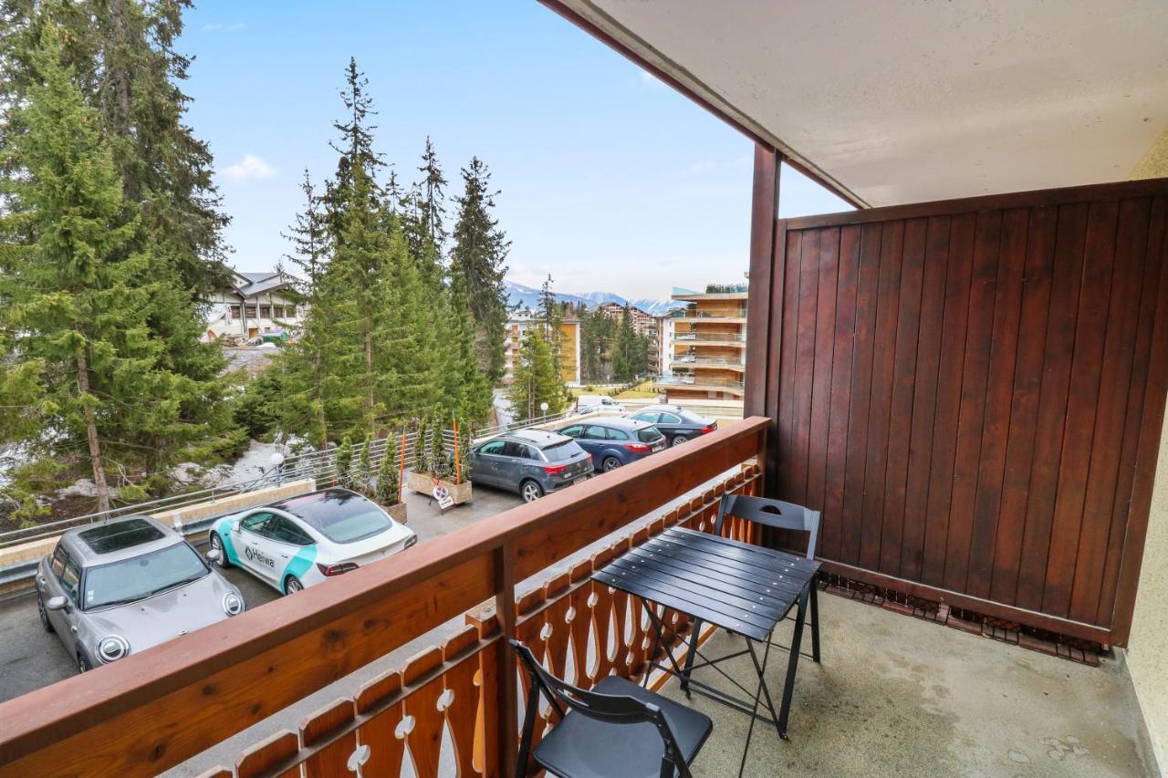 Studio Chaleureux Et Paisible Crans-Montana Eksteriør billede